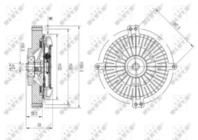 WILMINK GROUP wg1721029 -  Сцепление, вентилятор радиатора